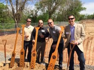 Fred at New Belgium Ground Breaking